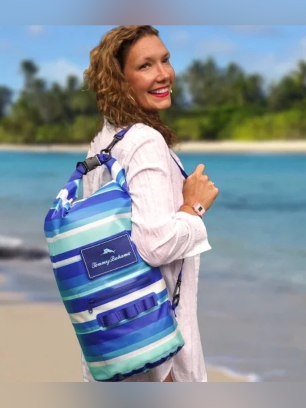 Tommy Bahama Waterproof Dry Bag 20L TPU Waterproof Dry Bag - New & Fast Shipping - Picture 4 of 6
